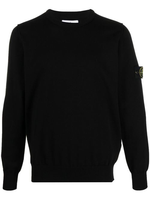 Crew neck sweater with logo STONE ISLAND | L1S155100053S00B2V0029